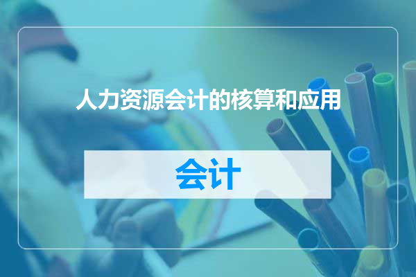 人力资源会计的核算和应用