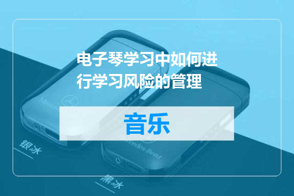 电子琴学习中如何进行学习风险的管理