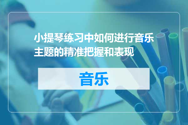 小提琴练习中如何进行音乐主题的精准把握和表现
