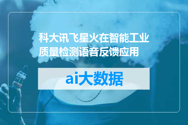 科大讯飞星火在智能工业质量检测语音反馈应用