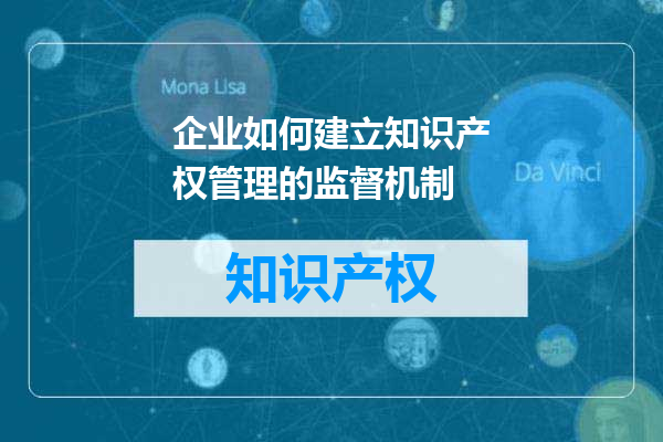 企业如何建立知识产权管理的监督机制