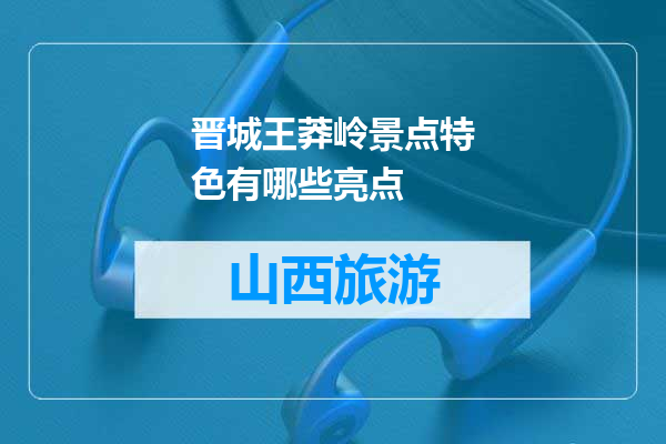 晋城王莽岭景点特色有哪些亮点