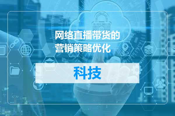 网络直播带货的营销策略优化