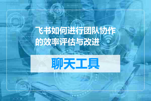 飞书如何进行团队协作的效率评估与改进
