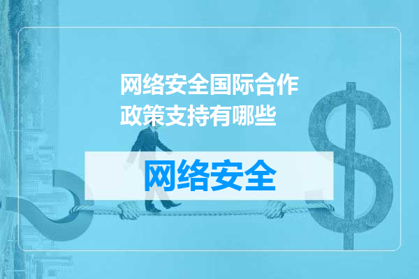 网络安全国际合作政策支持有哪些