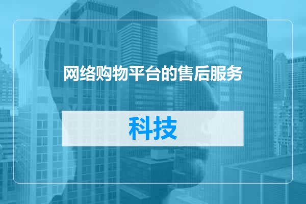 网络购物平台的售后服务