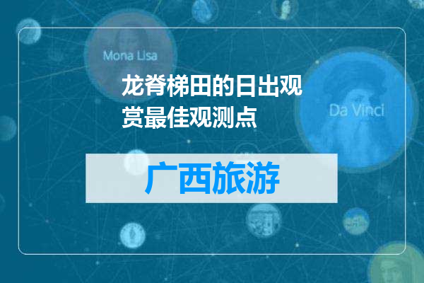 龙脊梯田的日出观赏最佳观测点
