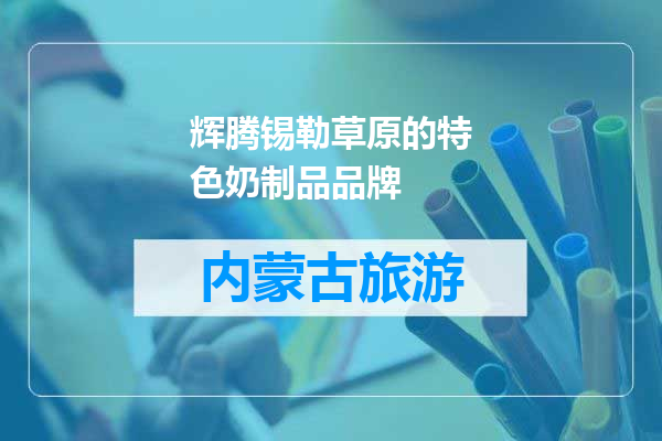 辉腾锡勒草原的特色奶制品品牌