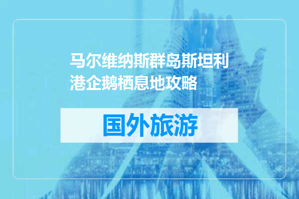 马尔维纳斯群岛斯坦利港企鹅栖息地攻略