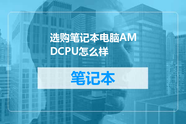 选购笔记本电脑AMDCPU怎么样