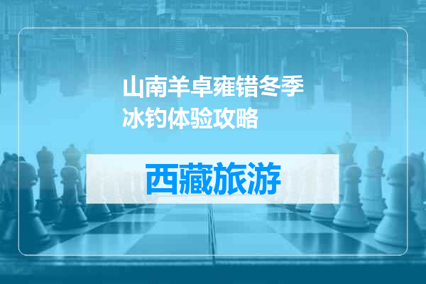 山南羊卓雍错冬季冰钓体验攻略