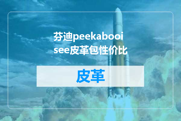 芬迪peekabooisee皮革包性价比
